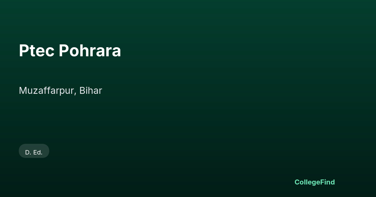 ptec pohrara