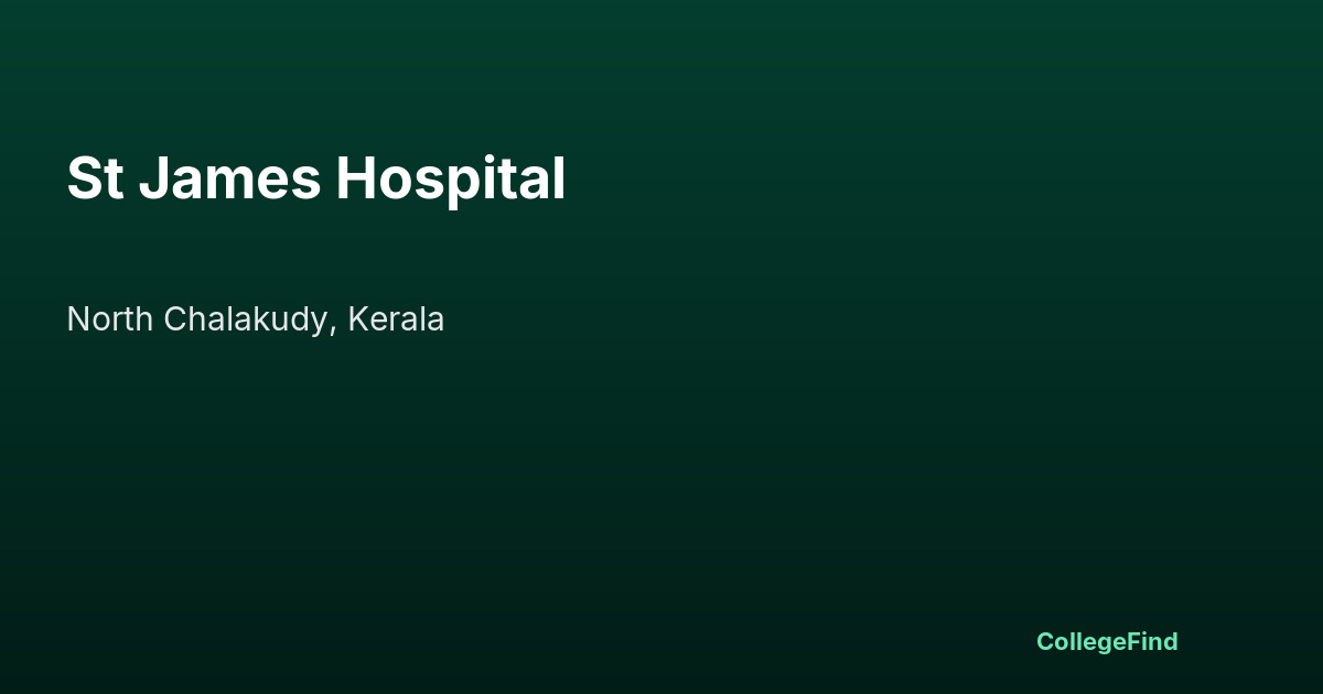 st james hospital