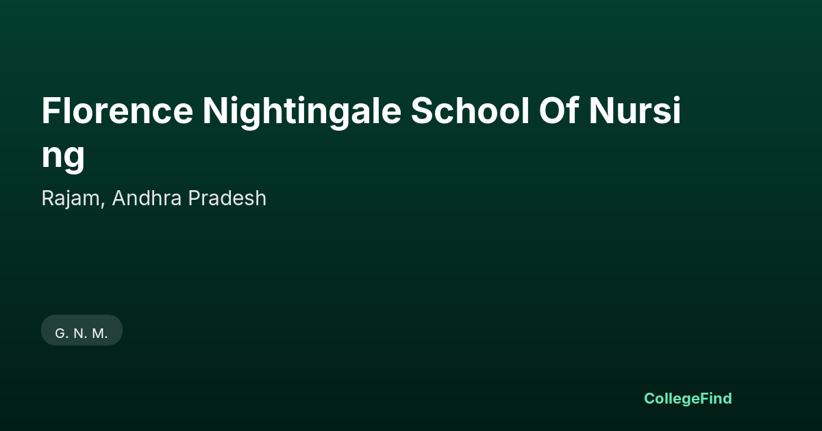 florence nightingale school of nursing