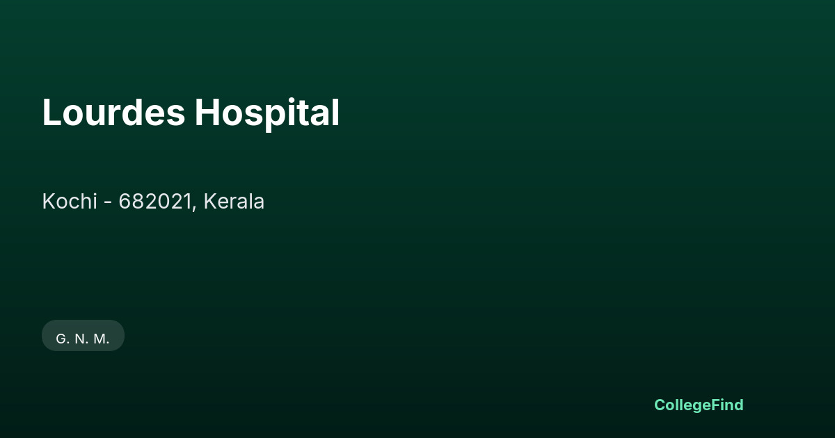 lourdes hospital