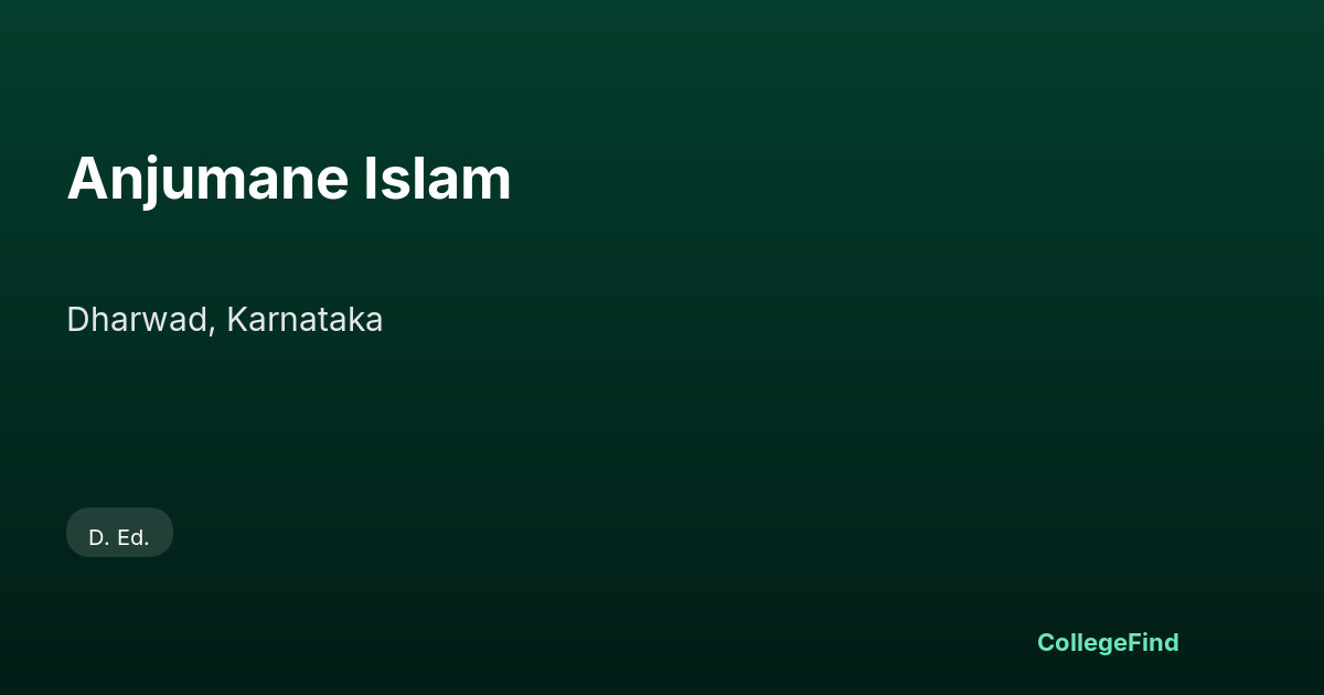 anjumane islam