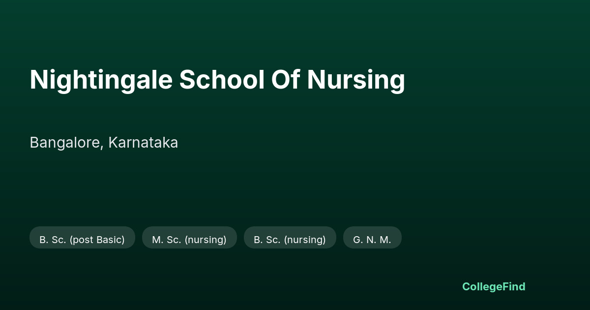 nightingale school of nursing