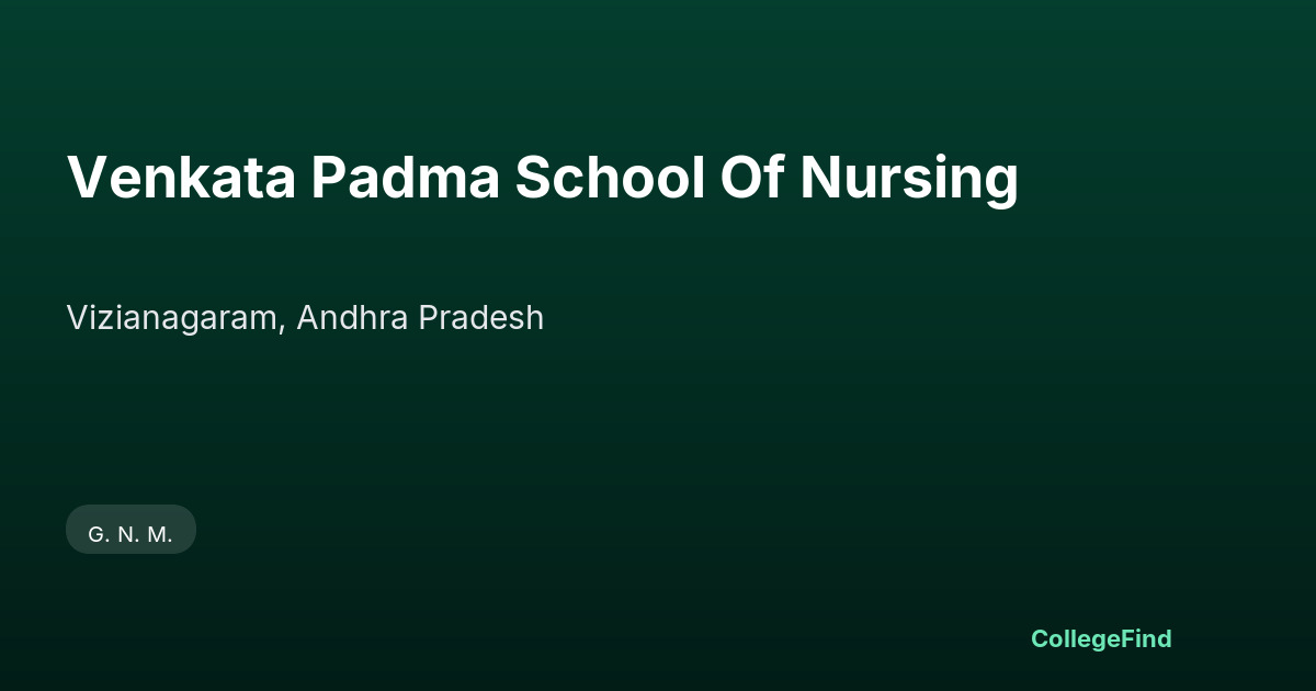 venkata padma school of nursing