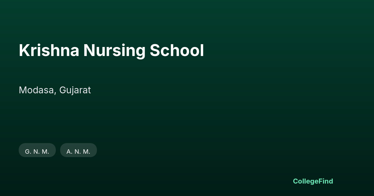 krishna nursing school