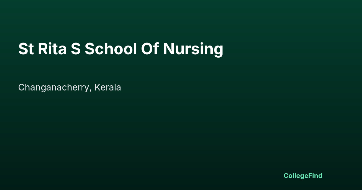 st rita s school of nursing
